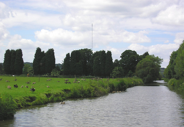 Birmingham and Fazeley Canal north of Bonehill, Staffordshire