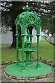 A memorial drinking fountain in Barr