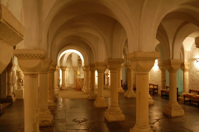 The Crypt at Worcester Cathedral