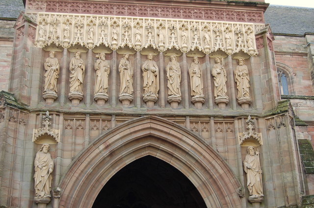 Worcester Cathedral - North entrance