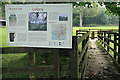 NT4005 : A reiver trail information board by Walter Baxter