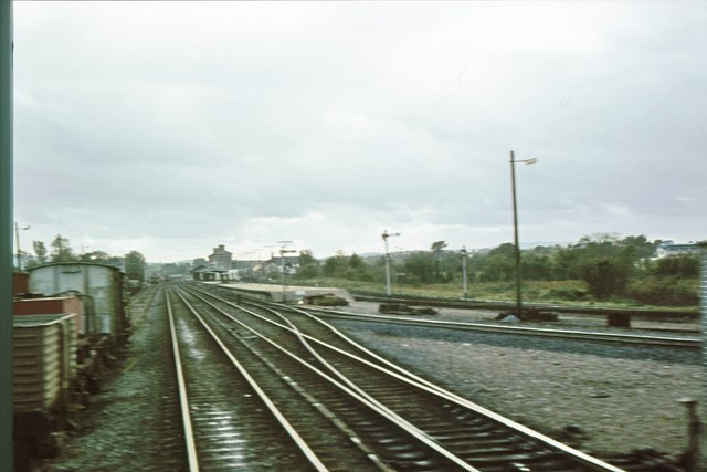 Limerick Junction from the crossing