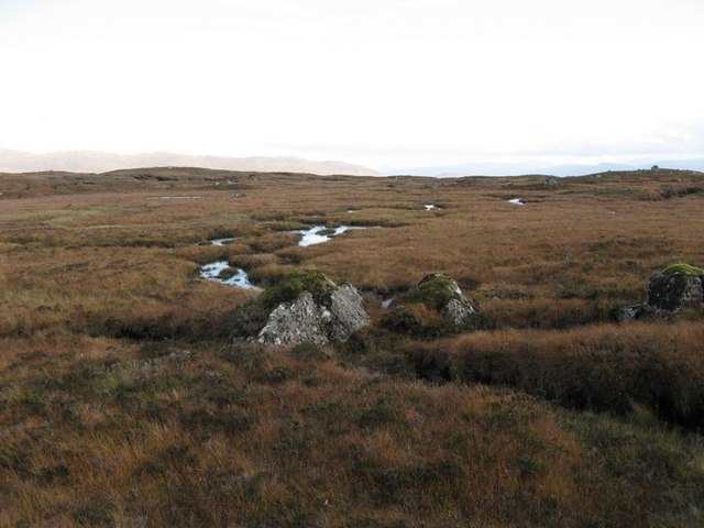 The lower slopes of Sron an Lagain Ghairbh