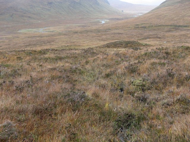 The north West slopes of Meall Nathrach Mòr