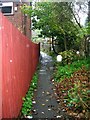 Footpath in the Rain! - Skipton Road