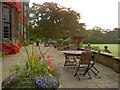 Patio at Gisborough Hall Hotel