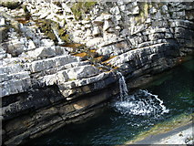 F8345 : Small waterfall at Portacloy, Co Mayo by David Precious