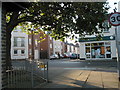 Looking from Prince Albert Road across Highland Road to Lloyds Pharmacy