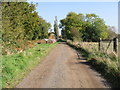 Blaxland Farm at the end of the lane