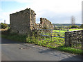 Shell of barn or outbuilding