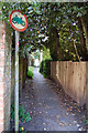 Public footpath, Fordingbridge, Hampshire