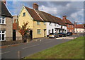 Village street, Haughley