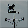 Weather vane at Lark Hall