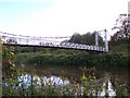 Footbridge over River Mersey