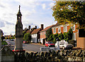 Burwash High Street and War Memorial