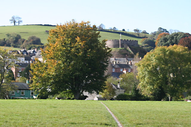 A View Towards the Castle Keep