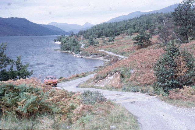 Road along Loch Arkaig
