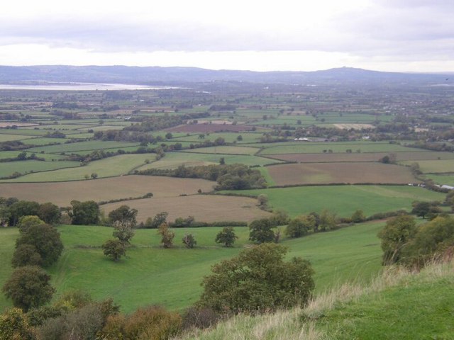 View from top of Frocester Hill.