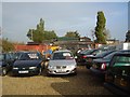 TM4495 : Aldeby station and now scrapyard/car sales dealership by Ashley Dace