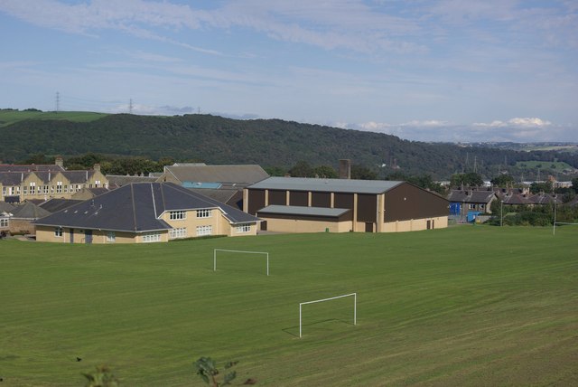 Brooksbank school from the rear