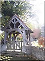TQ8275 : Lych gate to St Paul and St Peter Church, Stoke by David Anstiss