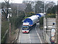 SD8019 : Turbine Convoy passing Edenfield Methodist Church by Paul Anderson