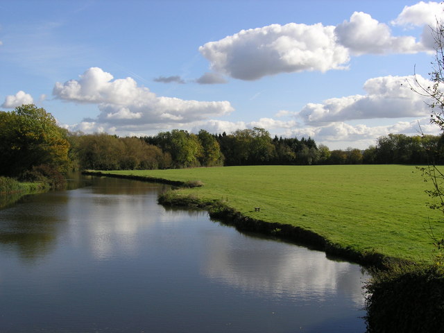 The River Medway at Ford Green Bridge