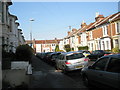 Looking westwards along Oliver Road