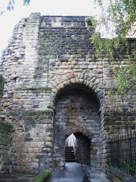 South Postern Tower, Newcastle Castle