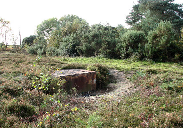 WWI relic on Cawston Heath