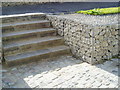 Northala Fields steps & gabions