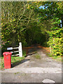 Entrance to Burton Manor