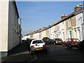 Looking westwards along Norman Road