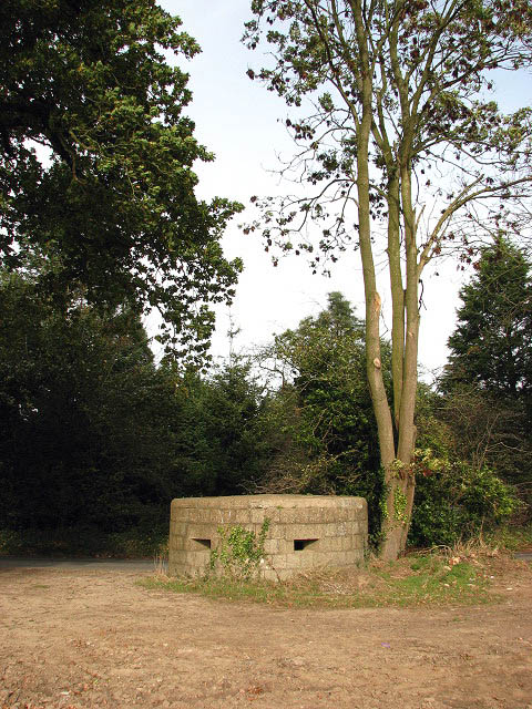 Pillbox by the roadside
