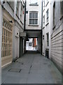 Looking along Cavendish Court towards Devonshire Row