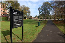TQ1671 : Manor Road Recreation Ground, Teddington by Roger Davies