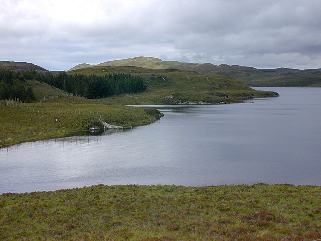Southern end of Loch Kernsary
