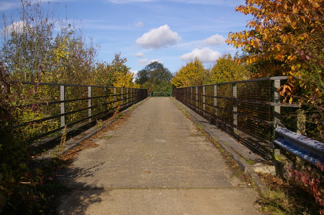 Footbridge over A21