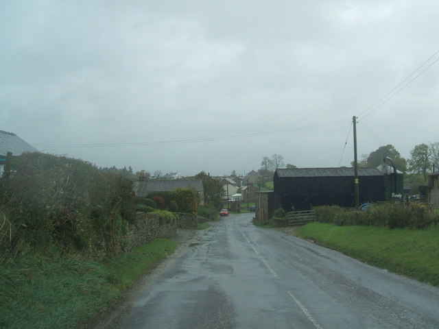 The southern end of Burrells village