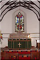 Hewelsfield Church - the altar and East window