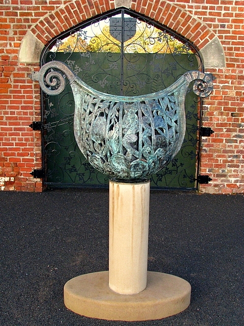 The 'Curved Horn', Castle Park walled garden