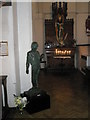 Statue within  Corpus Christi RC Church, Maiden Lane