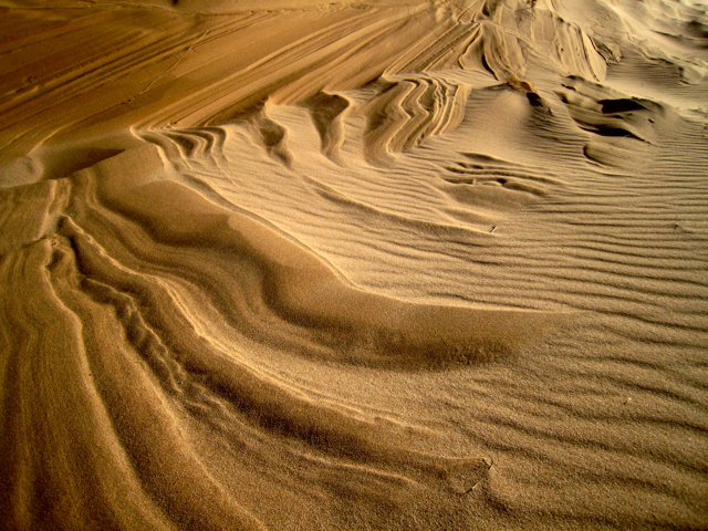 Newburgh: sand patterns (C) Martyn Gorman :: Geograph Britain and Ireland