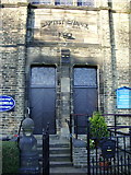 SE1220 : Baptist Church at Elland Upper Edge, Doorway by Alexander P Kapp