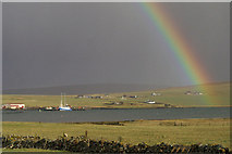 HP6208 : Baltasound rainbow by Mike Pennington