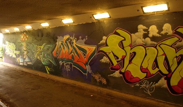 Graffiti, Taunton © Derek Harper cc-by-sa/2.0 :: Geograph Britain and ...