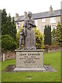 Statue of Jean Armour, wife of Robert Burns, in Dumfries