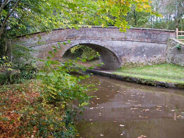 Bridge 55, Shropshire Union Canal © Mike White :: Geograph Britain and ...