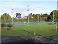 TM3863 : Saxmundham Tennis Courts by Geographer