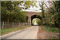 Dallygate Lane rail bridge